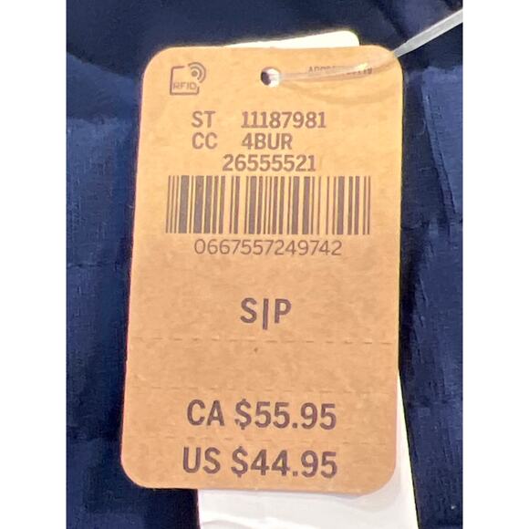 NWT Pink Women’s Cotton Stretch High Waist Full Length Campus Jogger Size S Blue - Picture 5 of 7